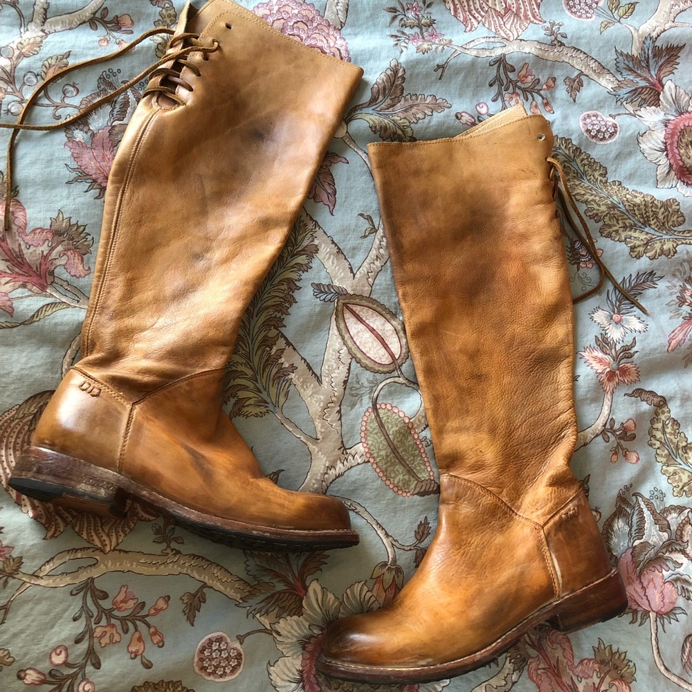 Bed Stu Manchester Lace-up Tall boots